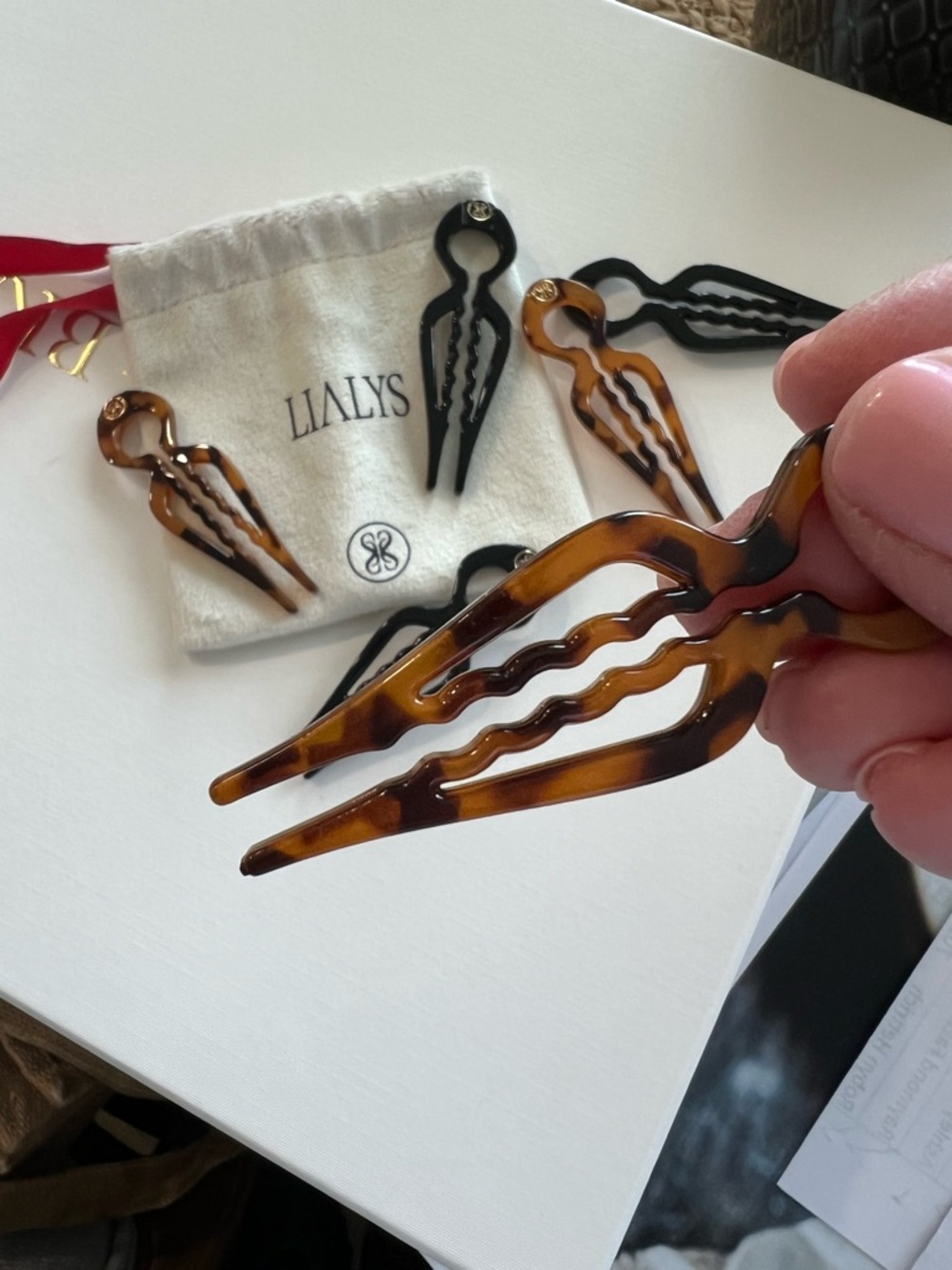 Tortoiseshell Hair Fork - Brown Hair Accessory